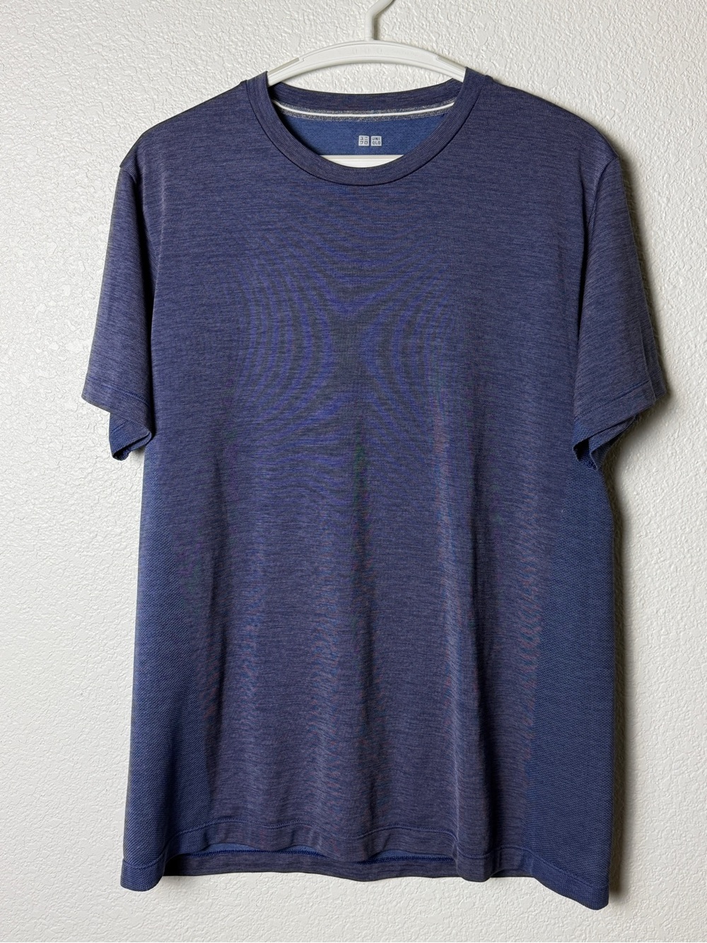 Uniqlo Men's Navy Heather Short Sleeve Crew Tee size XL